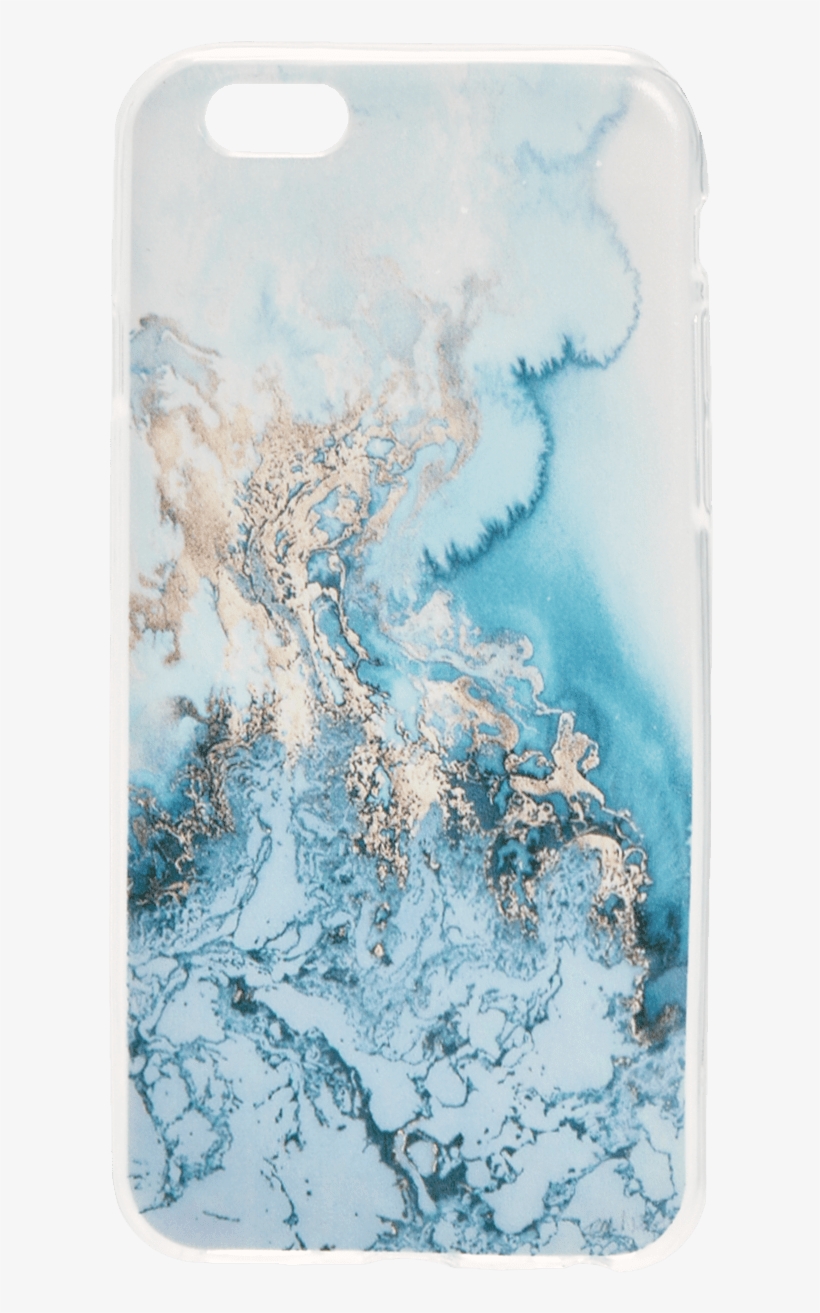 Marble Iphone 6 Case, £6 - Cute Blue Phone Cases, transparent png