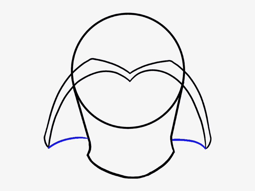 How To Draw Dart Vader - Drawing, transparent png