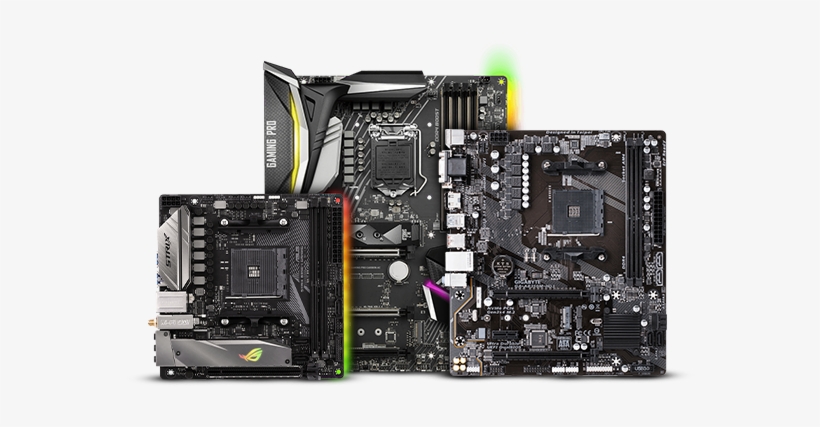 Primary Components - Motherboard - Gigabyte Ga-ab350m-hd3, transparent png