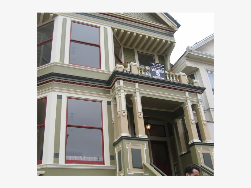 Remodeled Victorian House In Heart Of San Francisco - House, transparent png