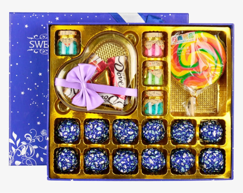Dove Chocolate Gift Box Lollipop 520 Gift Candy Snacks - Lollipop, transparent png