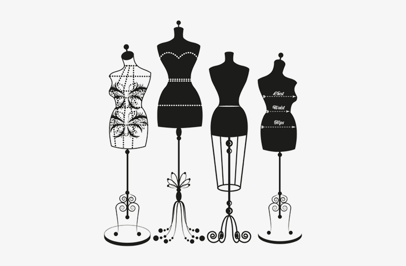 Thumb Image - Dibujos De Vintage Maniquie, transparent png
