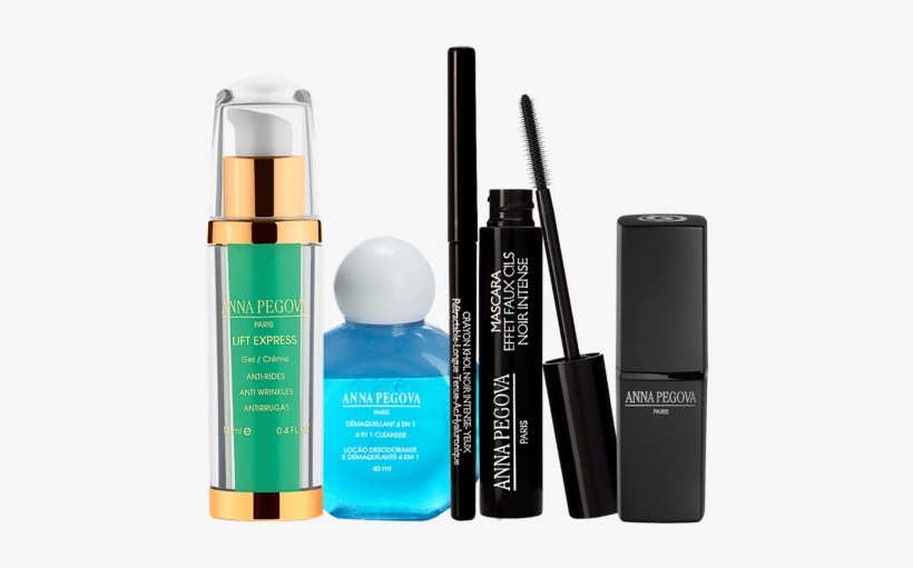 Conjunto Maquiagem - Produtos Anna Pegova, transparent png