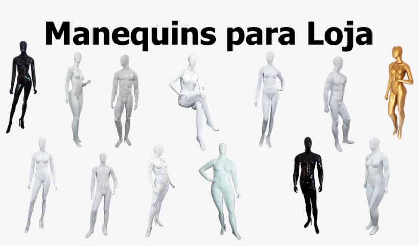 Manequins Para Loja - Mannequin, transparent png