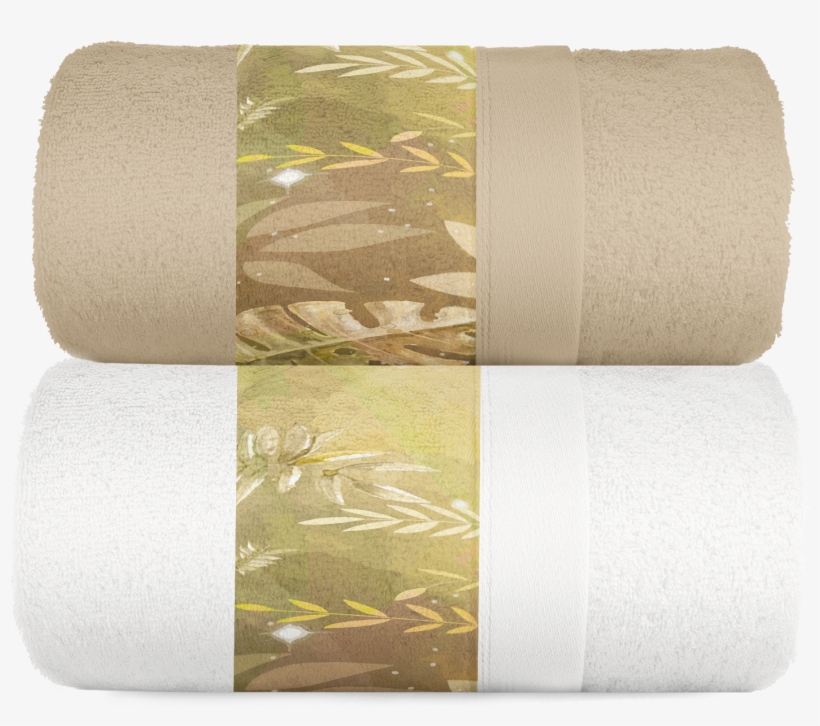 Jogo Banho Folhas D - Brass, transparent png