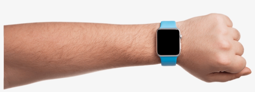Watch Arm Color Compr - Wrist Watch On Arm Png, transparent png
