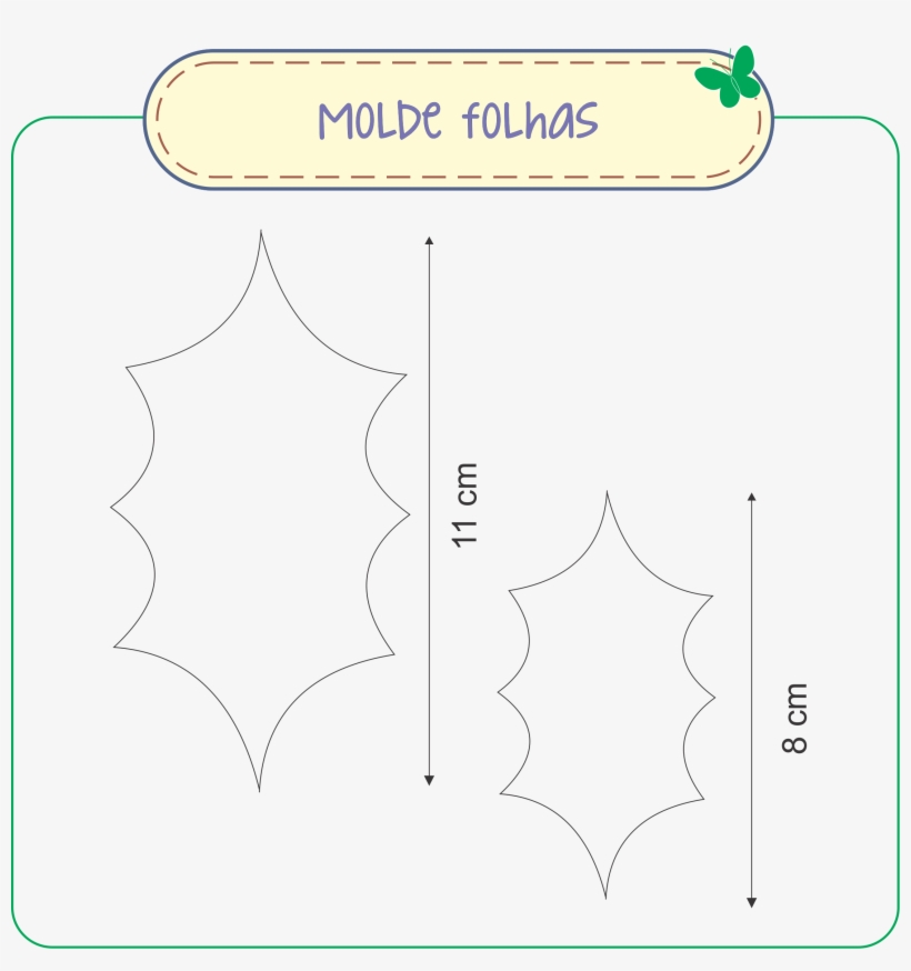 Molde-folhas - Leaf, transparent png