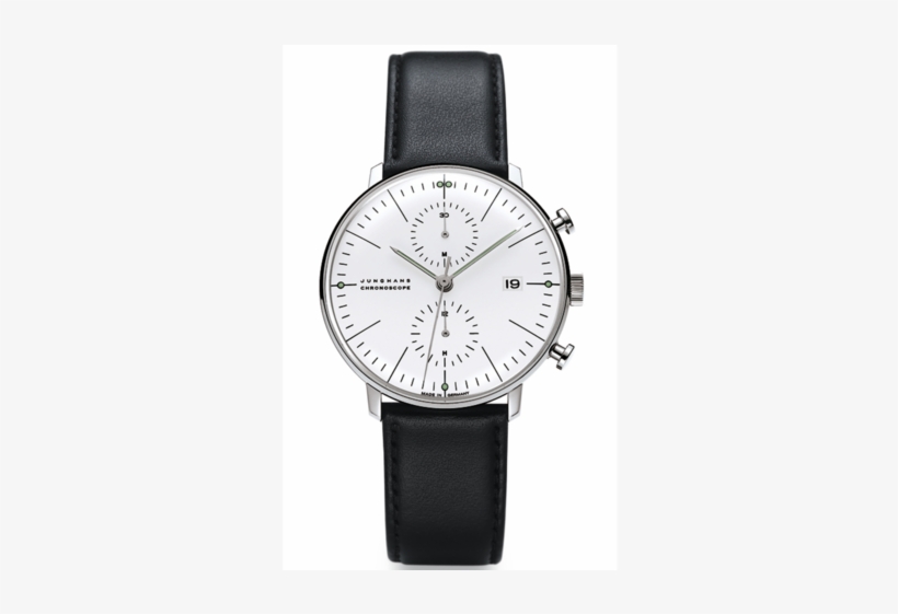 Simple Wrist Watch Png Max Bill Chronoscope Wrist Watch - Junghans Max Bill Chronoscope, transparent png