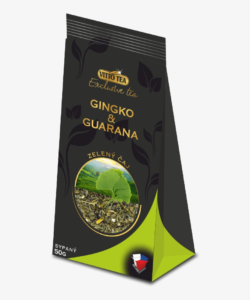 Gingko & Guarana - Bylinný Čaj Rooibos S Heřmánkem A Mátou 50g, transparent png