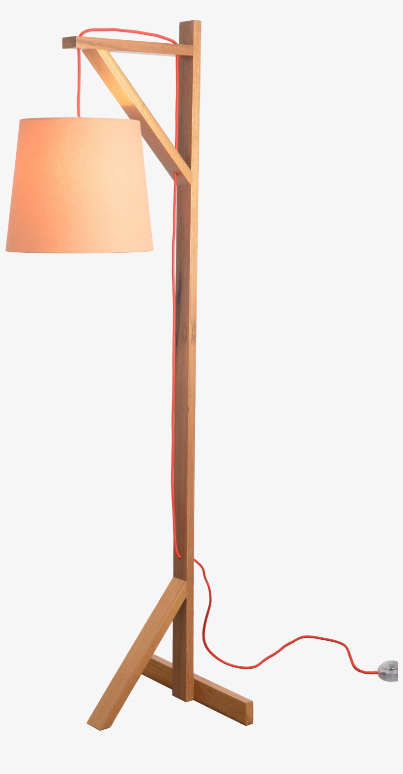 Coluna Forca Com Estrutura Em Pinus Ou Freijó - Lamp, transparent png