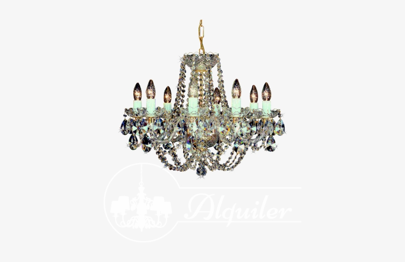 Contamos Con Una Gamma De Alta Calidad En Lamparas - Chandelier, transparent png