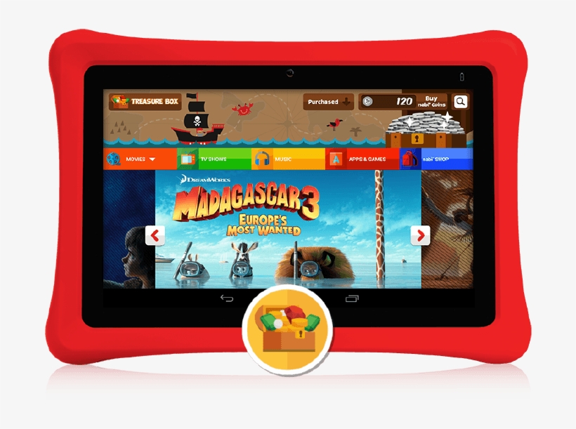 Nabi Dreamtab Hd8, transparent png