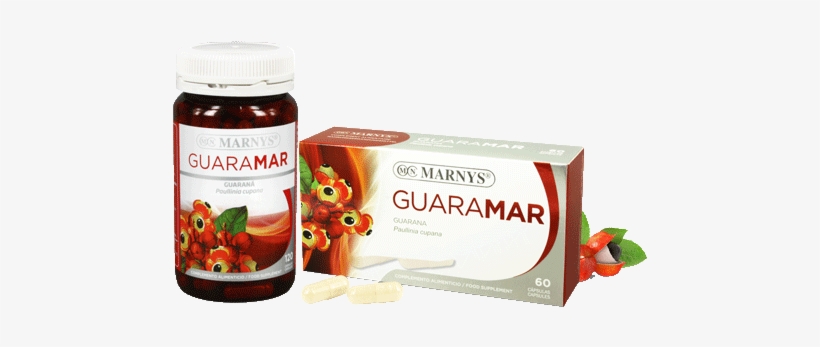 Capsules Contain 500 Mg Of Guarana In Standardised - Marny's Guaramar- Guarana 60 Capsules X 500 Mg, transparent png