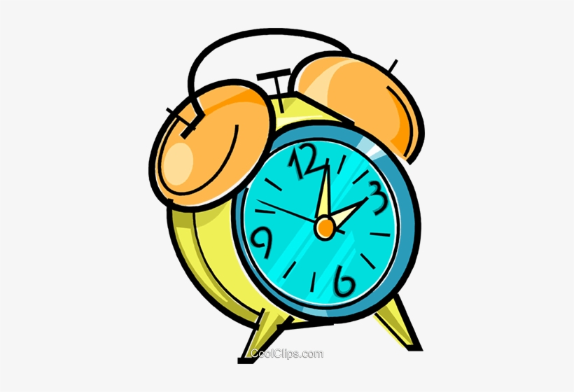 Despertador Libres De Derechos Ilustraciones De Vectores - Alarm Clock Clip Art, transparent png