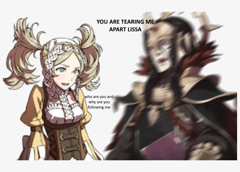 You Are Tearing Me Apart Lissa - Iago Fire Emblem Fanart, transparent png