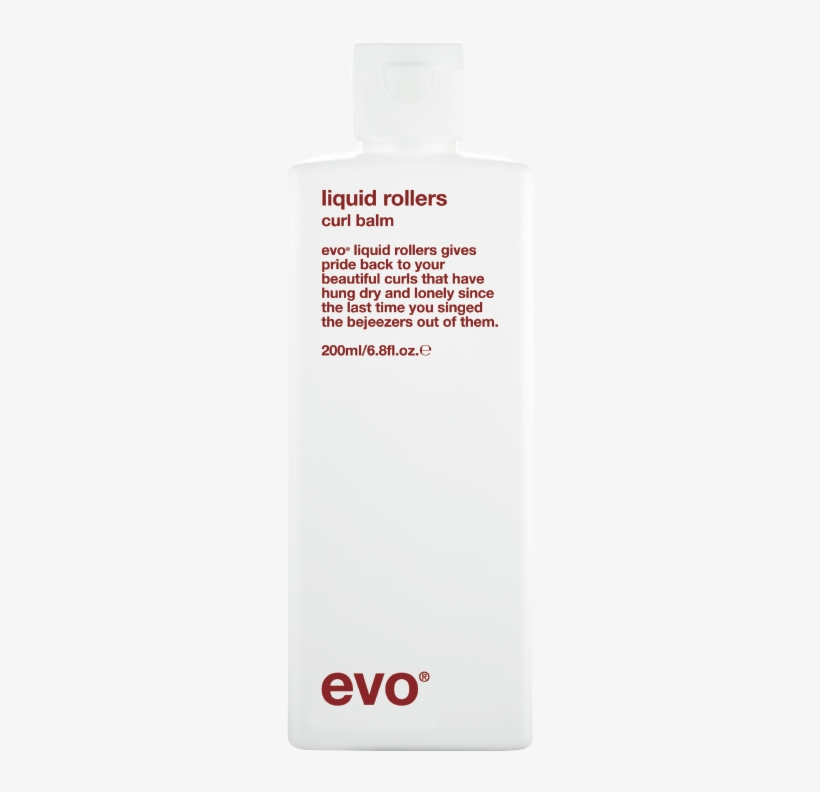 Evo Liquid Rollers Curl Balm 200ml - Evo Liquid Rollers Curl Balm (200ml), transparent png