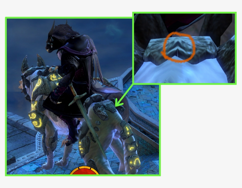 Admiring The Animated Textures, When I Noticed A Small - Guild Wars 2, transparent png
