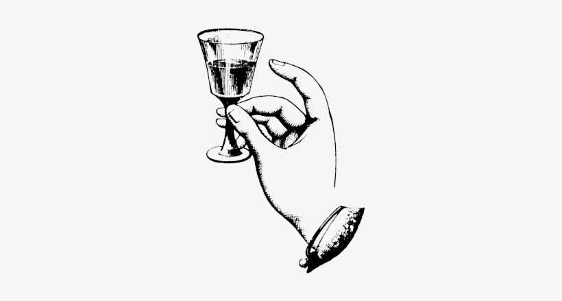 Handwine - Vintage Hand Vector Free, transparent png