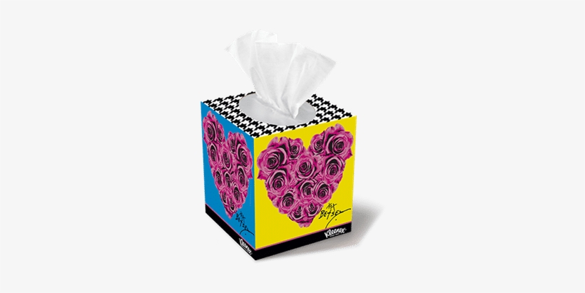 On The Floor Curled Up In The Fetal Position - Kleenex Expressions Facial Tissues, transparent png