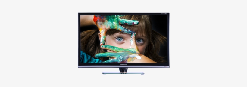 80 Cm Slim Led Tv - Zebronics Led Tv 32 Inch, transparent png