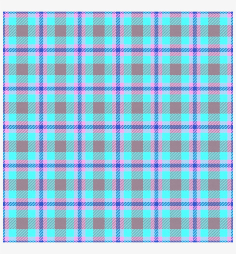 Medium Image - Coloured Tartan Patterns, transparent png