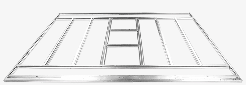 Arrow Sheds Admiral & Viking Floor Frame Kit - Arrow Eurolite Lean Too Shed Floor Kit, Silver, transparent png