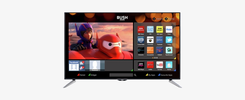 Tvs - Bush 49 Inch Smart Tv, transparent png