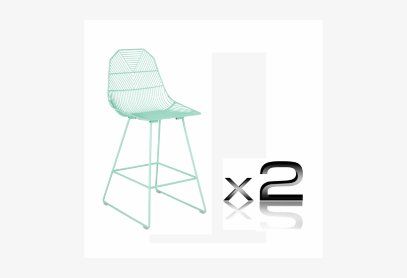 Modern Stool-"arrow" Steel Frame Powder Coated Kitchen - Set Of 2 Replica Tolix Bar Stool Bamboo Seat 76cm Metal, transparent png