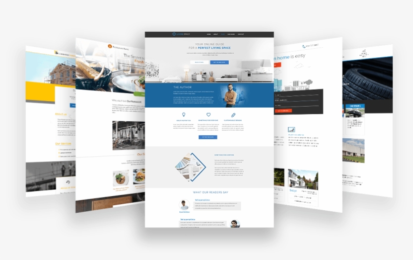 To Begin Building Your Website, All You Need Is A Basic - Thrive Architect Landing Pages, transparent png