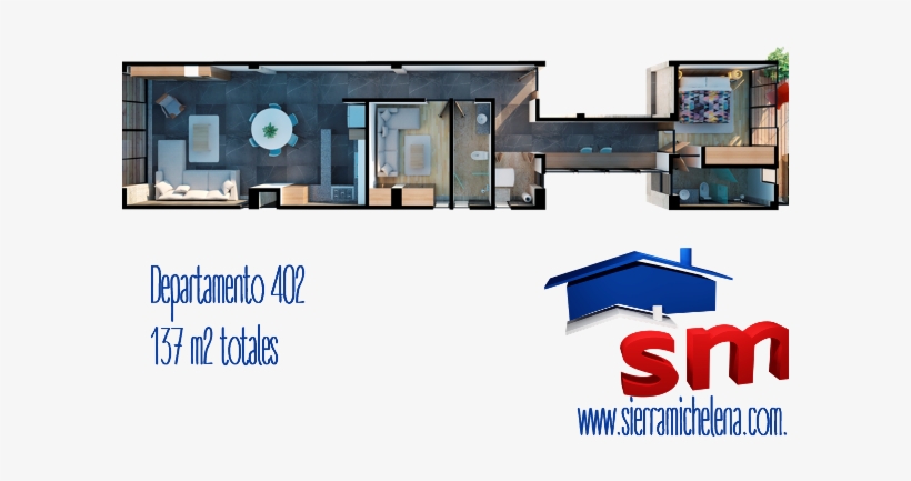 Foto De Departamento En Venta En San Judas Tadeo , - Floor Plan, transparent png