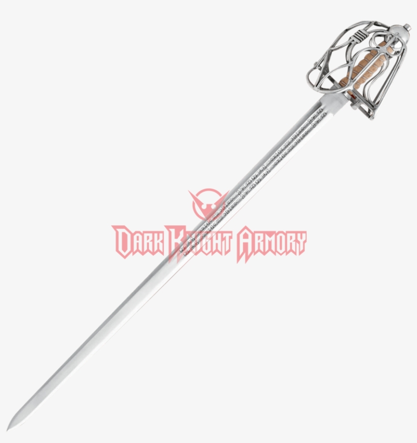 Late Scottish Broadsword, transparent png