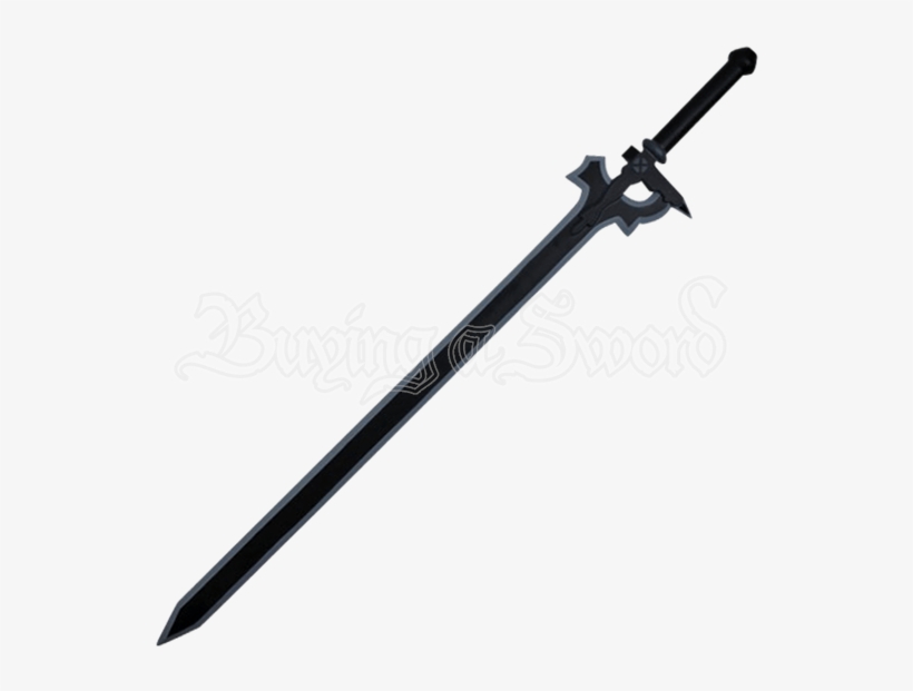 Elucidator Cosplay Sword Sao Medieval Swords Functional - Kirito Sword Elucidator, transparent png