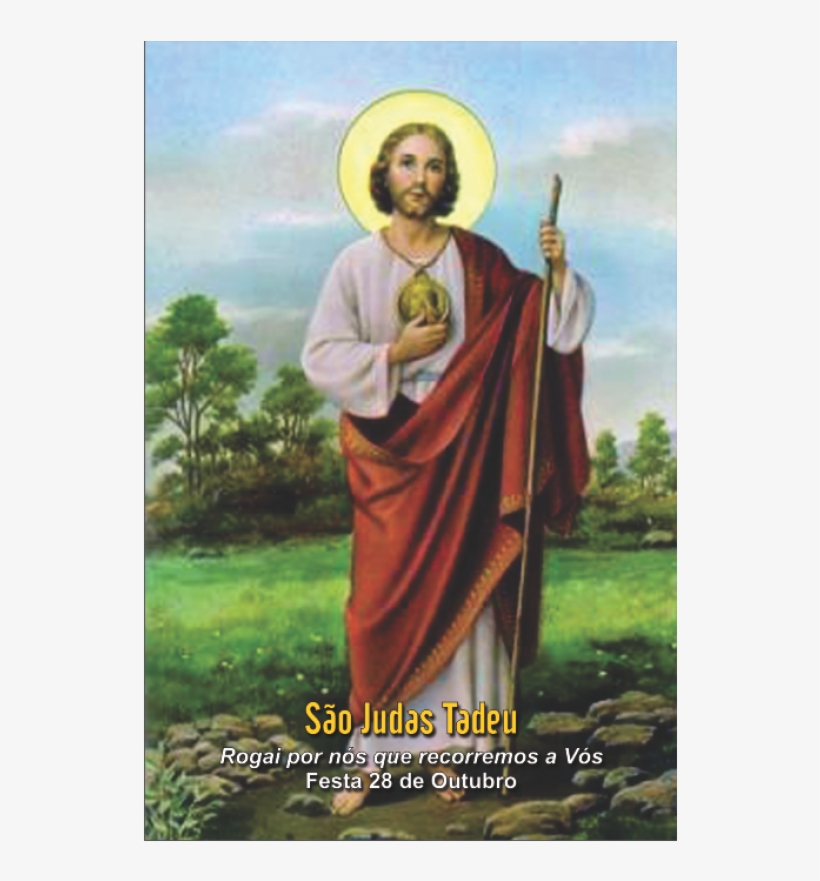 Santinho São Judas Tadeu, transparent png