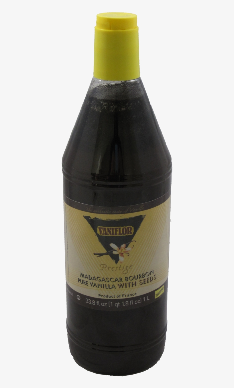 Madagascar Vanilla Extract With Seeds - Vaniflor Madagascar Vanilla With Seeds 33.8 Oz, transparent png