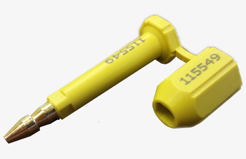 Yellow Bolt Seals Iso 17712 C-tpat - Tool, transparent png