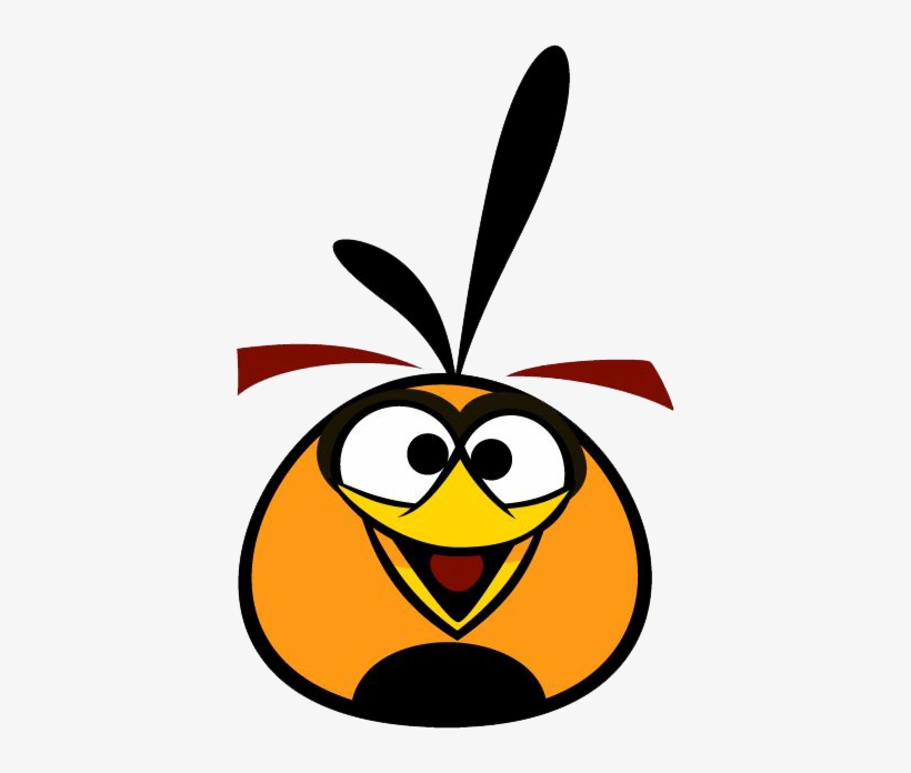 The Orange Bird Inflates, Bumping Someone Off The Poll - Angry Birds Characters Orange, transparent png