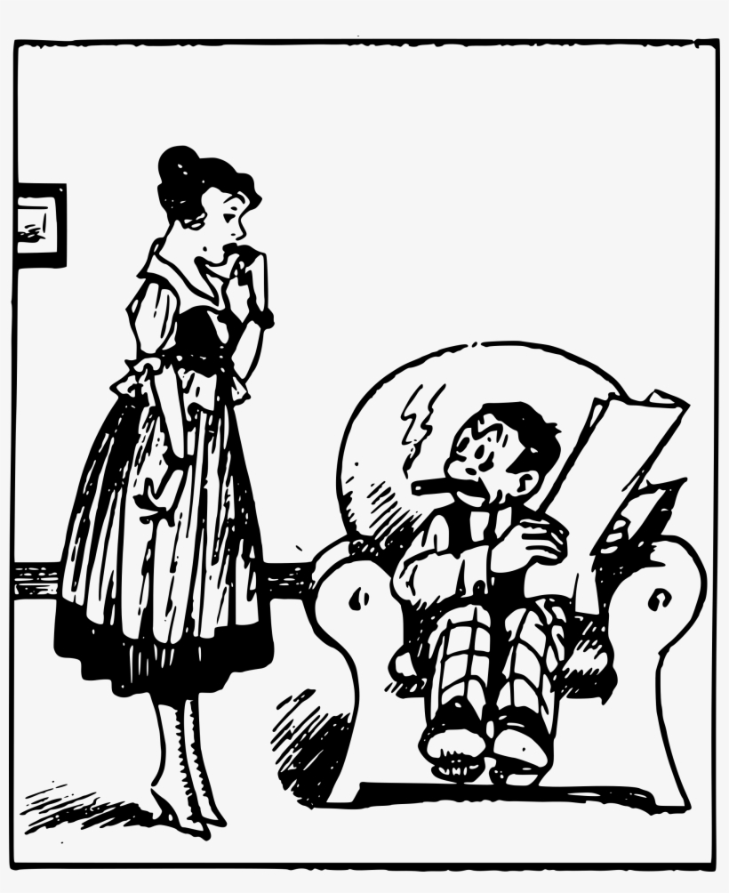 This Free Icons Png Design Of Wife Talks To Husband, transparent png