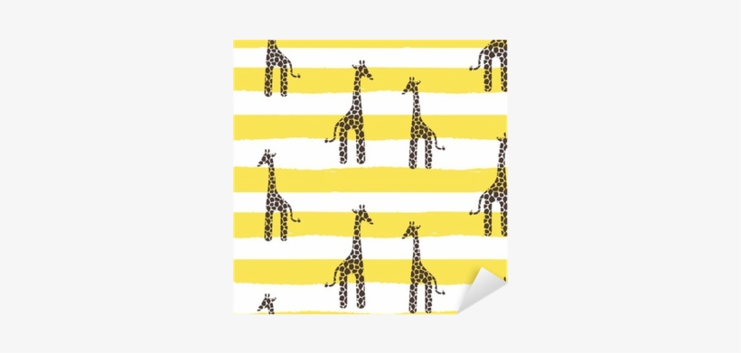 Girafa Manchas Textura Amarelo E Branco - Northern Giraffe, transparent png