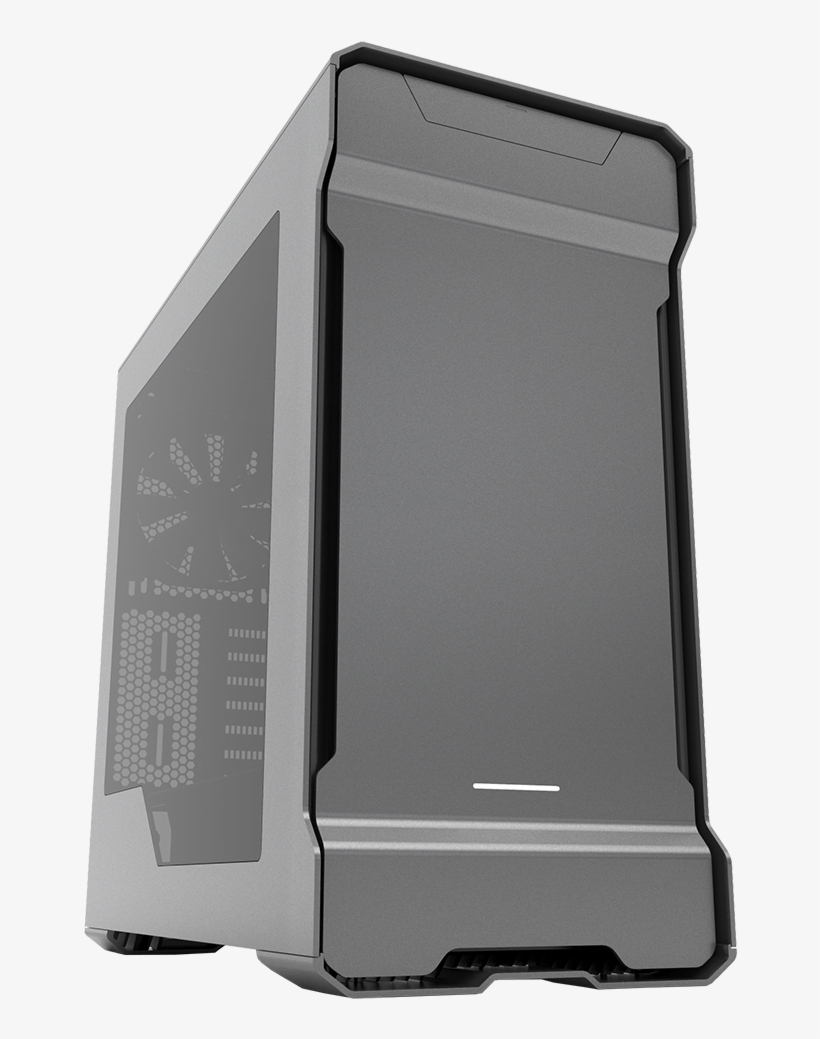 Phanteks Enthoo Evolv Atx Promo Front Angled - Phanteks Evolv Atx Png, transparent png