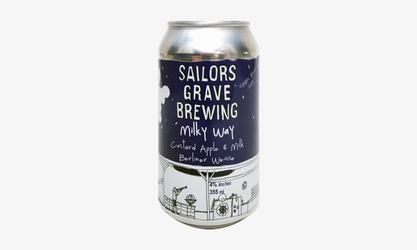 Beer Sailors Grave Brewing Milky Way - Milky Way, transparent png