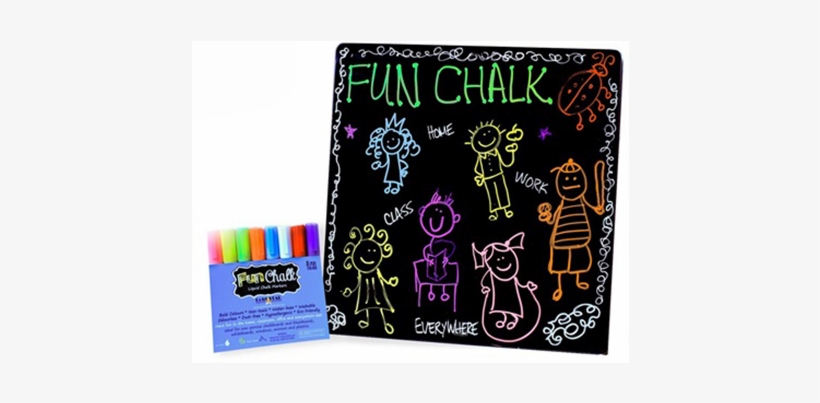 Broad Tip Chalk Markers - Chalk, transparent png