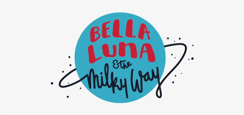 Bella Luna & The Milky Way - Design, transparent png