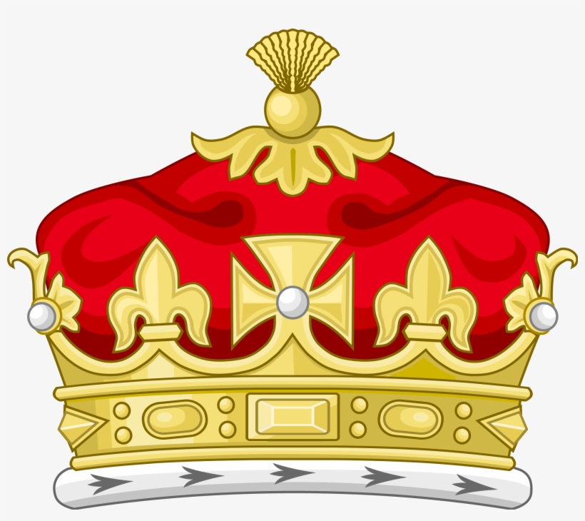 Coronet Of A Child Of The Heir Apparent - Coronet Heraldic, transparent png