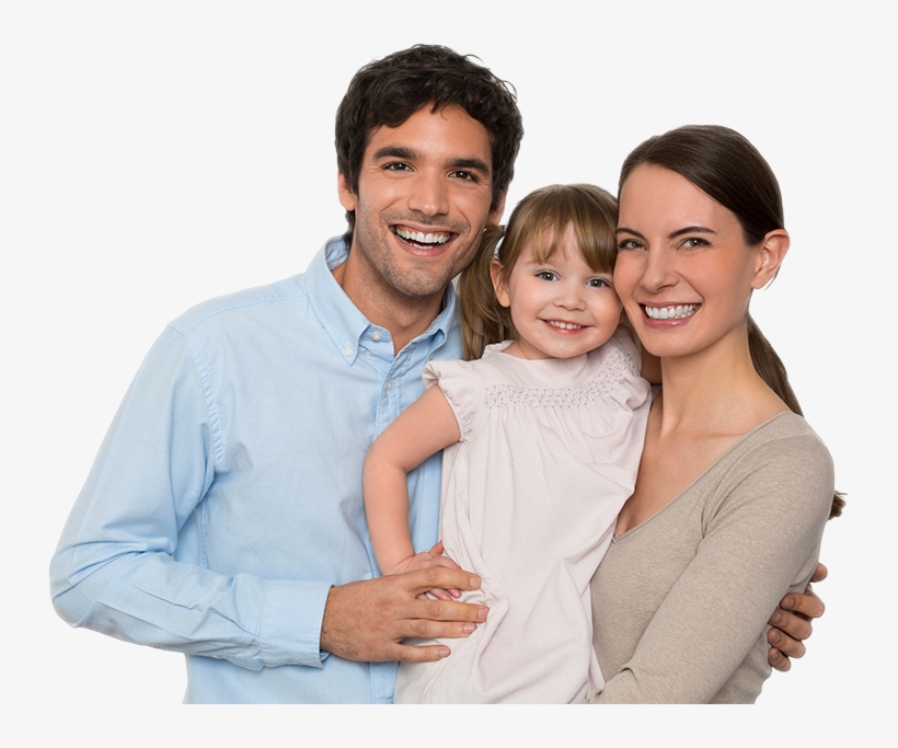 Franklin-pitts Husband, Wife And Young Daughter Smiling - People Smiles White Background, transparent png