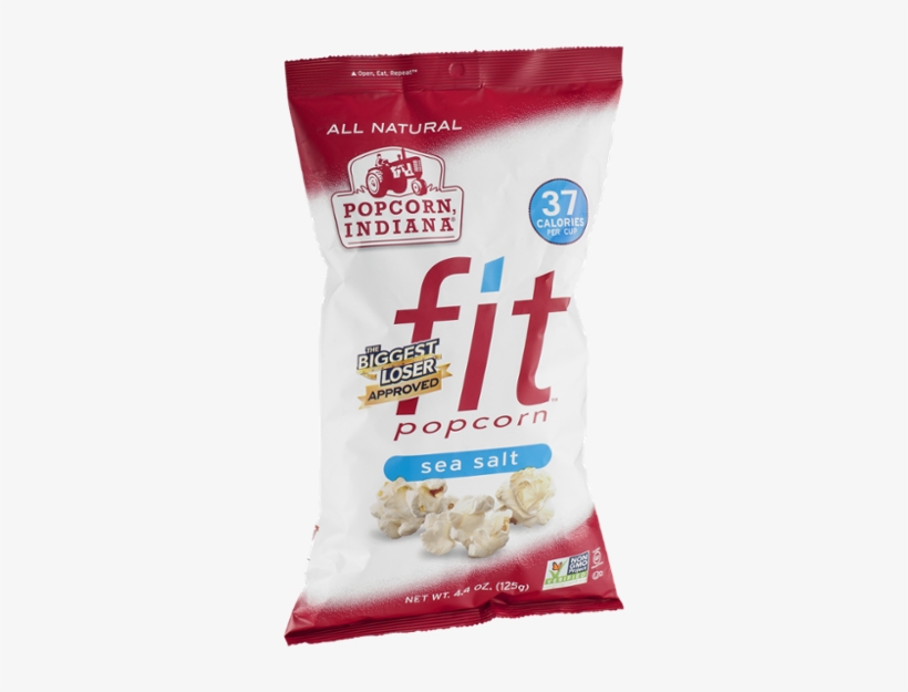 Popcorn, Indiana Fit Popcorn, Sea Salt, 130ml, transparent png