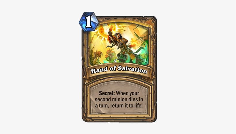 If You Want To Read Our Reviews Of The Card, Check - Paladin Hand Of Salvation, transparent png