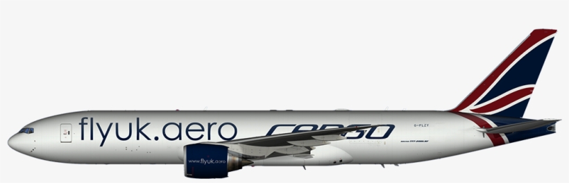 Boeing 777-200lrf - Fokker 70, transparent png
