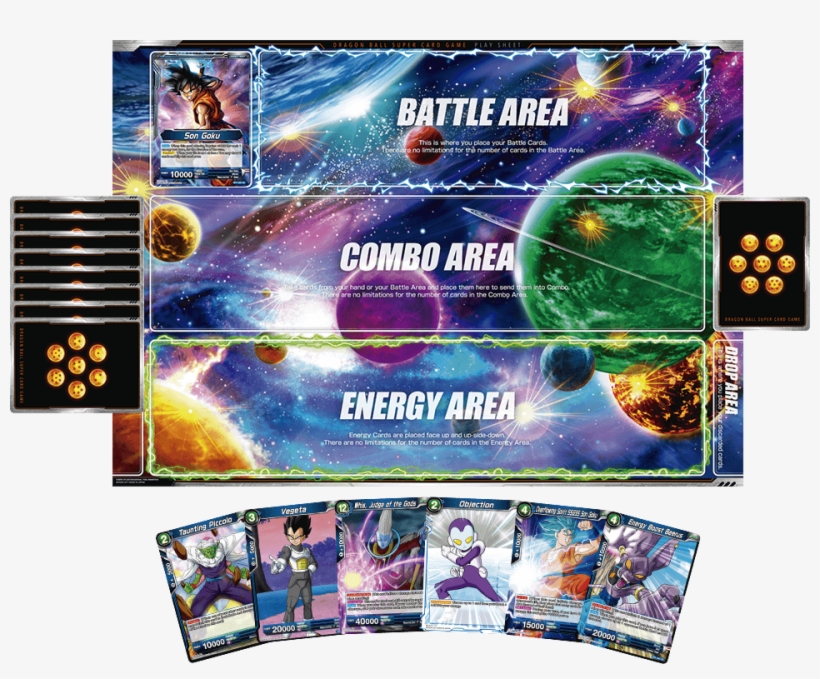 Playsheet - Dragon Ball Super Card Game Field, transparent png