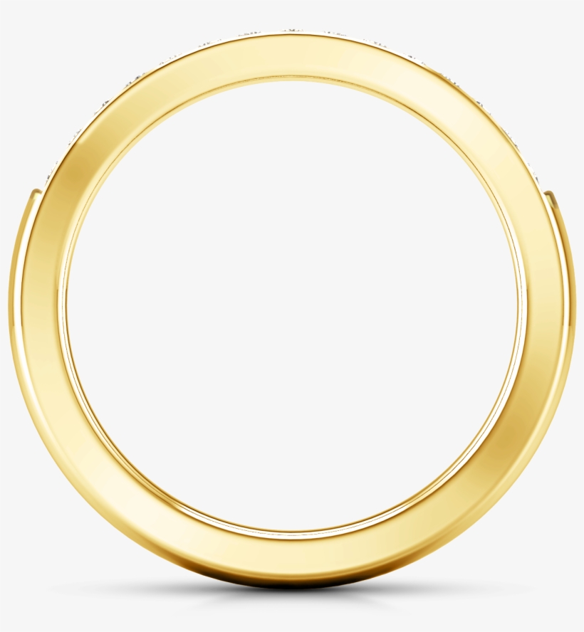 Diamond Wedding Band Erin - Circle, transparent png