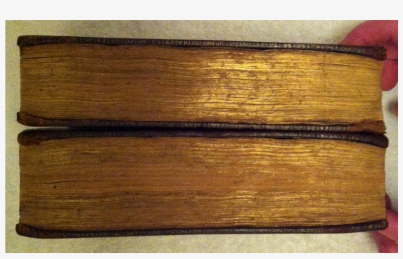 1760 Cambridge Edition King James Bible, Gilt Page - Plywood, transparent png